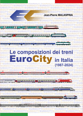 Le composizioni<br>dei treni<br>Eurocity in Italia<br>
(1987-2024)